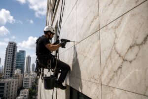 חברה לחיזוק אריחי שיש – חיזוק ועיגון חיפויי אבן בבניינים